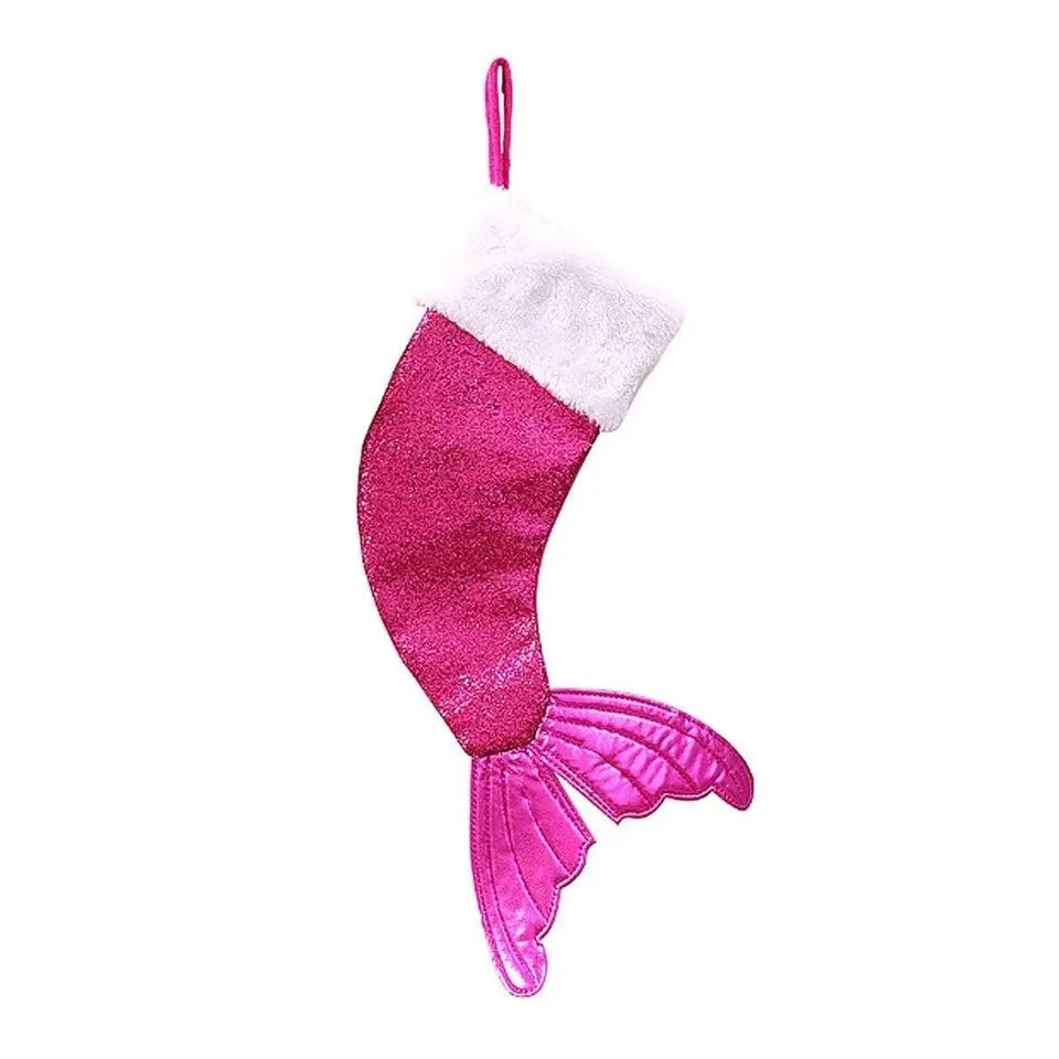 Pink Mermaid Stocking