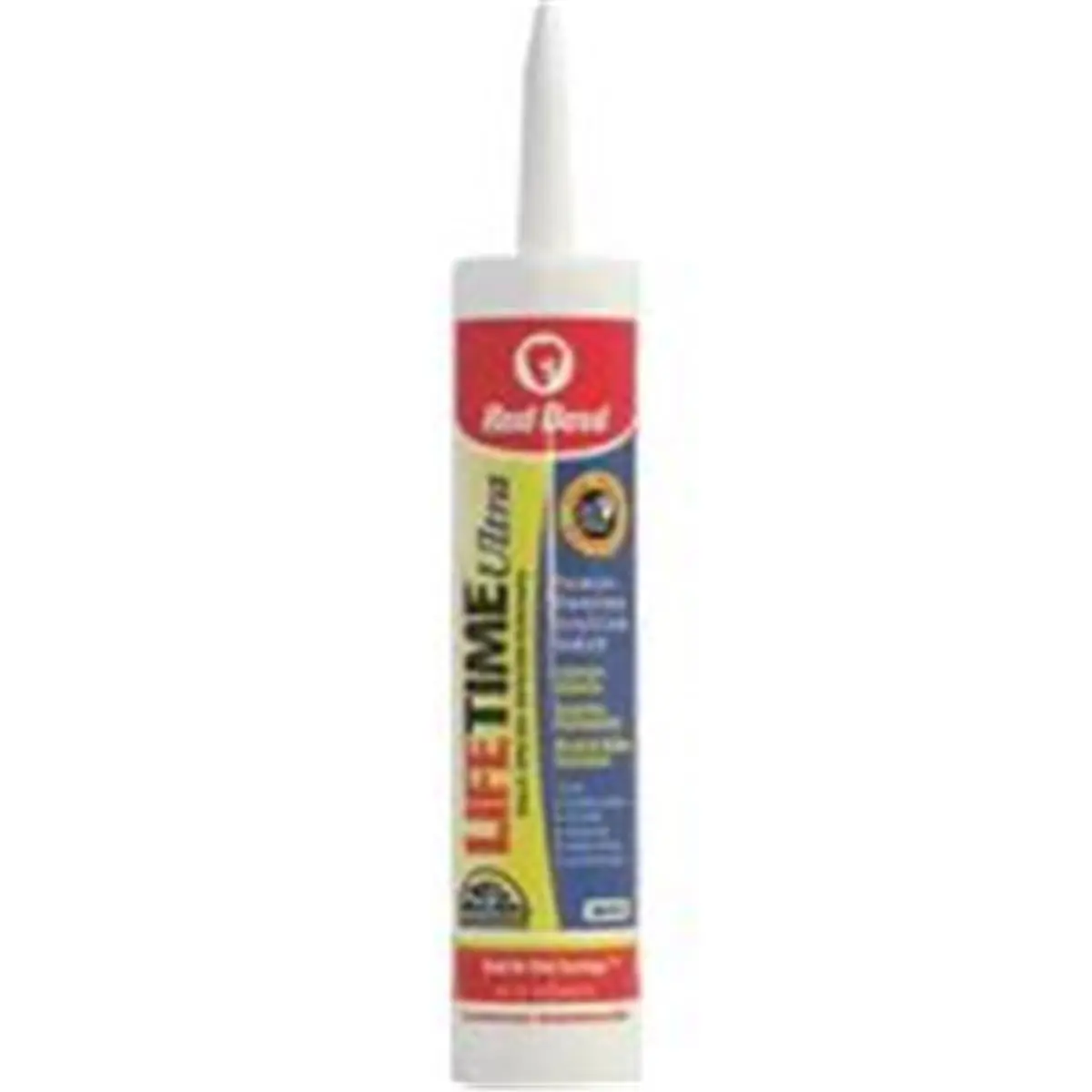 212 MAIN Red Devil Inc 770 Flexible Acrylic Sealer - Moldproof Elastomer Sealant, White, 10.1Oz, Paintable Surface, Interior/Exterior Use, Bathroom Seals, Door Sealer, Leak Proof, Waterproof Sealing Coating, Pack of 12, Acrylicsealer, Leak Proof Seal