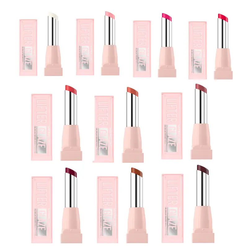 Lifter Glaze Oil Balm Vault, 10 Shades, Maybelline