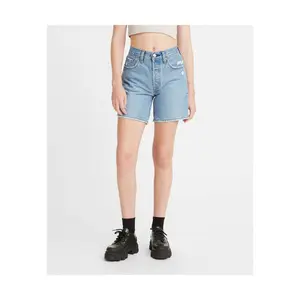 Levi's Women's 501 High Rise Denim Jean Shorts Regular Fit Heavyweight