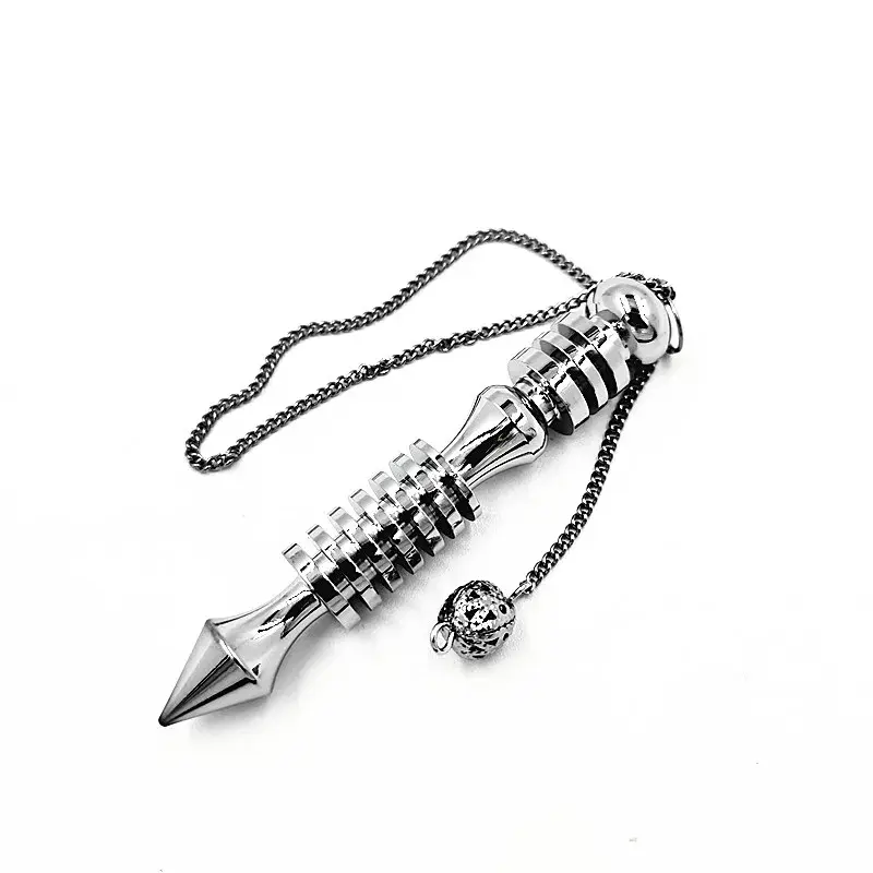 Wholesale, Metal Pendulum for Dowsing Divination Healing Spiritual Wicca Women Men Amulet Screw Shape Pendule Radiestesia Charm SONGLONG goth small Wholesale, Metal Pendulum for Dowsing Divination Healing Spiritual Wicca Women Men Amulet Screw Shape Pendule Radiestesia Charm SONGLONG goth small