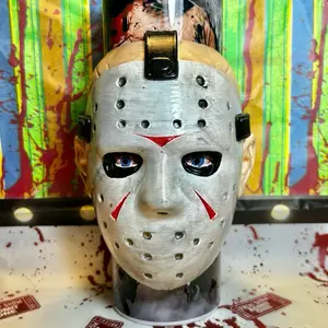Jason Voorhess 3D Tumbler With REMOVABLE Head