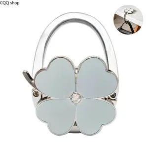 Foldable Purse Hanger, portable anti-slip bag hook for tables and desks. Practical holders for home, office and daily use