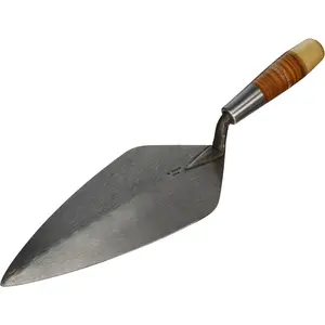 RO316-12 12" Narrow London Brick Trowel w/Leather Handle