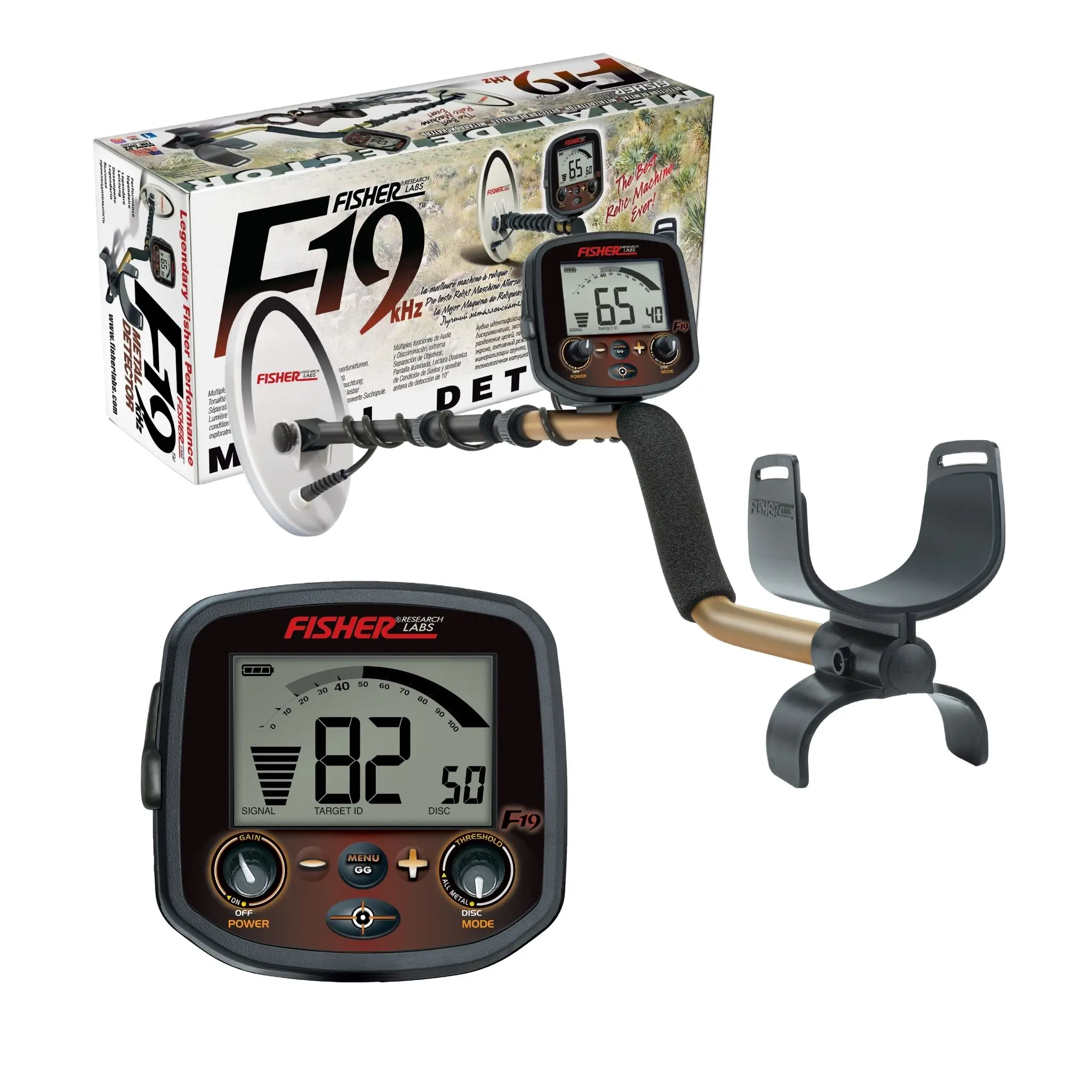 Fisher F19 All Purpose Metal Detector