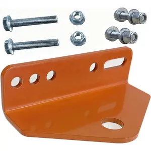 Universal Zero Turn Mower Trailer Hitch - Heavy Duty Steel Lawn Trailer Hitch Mount (3"-5"), Golf Cart Hitch Tow Hitch Mounting Hardware Included
