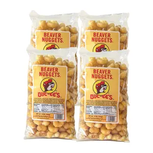 Buc-ee's Beaver Nuggets Sweet & Crunchy Corn Puff Snack 13 oz Factory-Sealed Texas-Famous Flavor Howdy Bitez with Caramel Sweetness & Satisfying Crunch Natural Salt