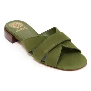 Vince Camuto Leather Slide Sandals Maydree