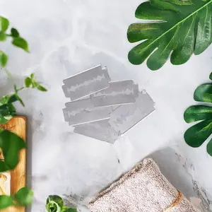 Eco Stainless Steel Safety Razor Blade Refills – 50 Pack