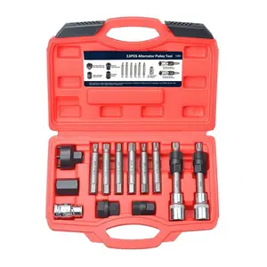13 count Alternator Pulley Tool Kit; Alternator Pulley  for  Pulley Removal Decoupling Puller