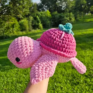 Jumbo Crochet Turtle