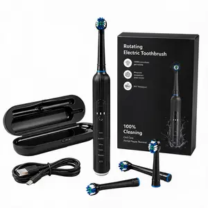 Adult Sonic Electric Toothbrush, 5 Modes, 3 Brush Heads, Travel Storage Case, Gift Packaging