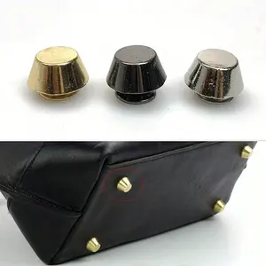 12mm DIY Rivet Screw Bucket Nail Box Bag Hardware Accessories, Durable Wear-Resistant Bottom Bolt for Bags, Crafts, Clothes, Shoes