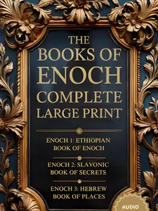 The Books of Enoch Complete: Large Print Edition (Annotated and Illustrated). The Full Collection with Enoch 1, 2, 3 and Audio Paperback – Large Print, January 25, 2025