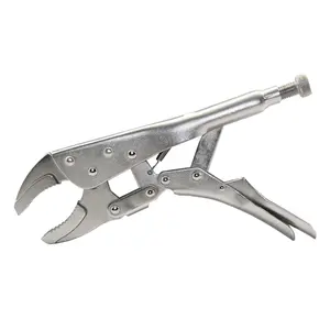 12 Inch Pro Large Opening Leverage Curved Locking Pliers, Wide Mouth Pliers, Heavy Duty Industrial Grade Pliers for Home & Office