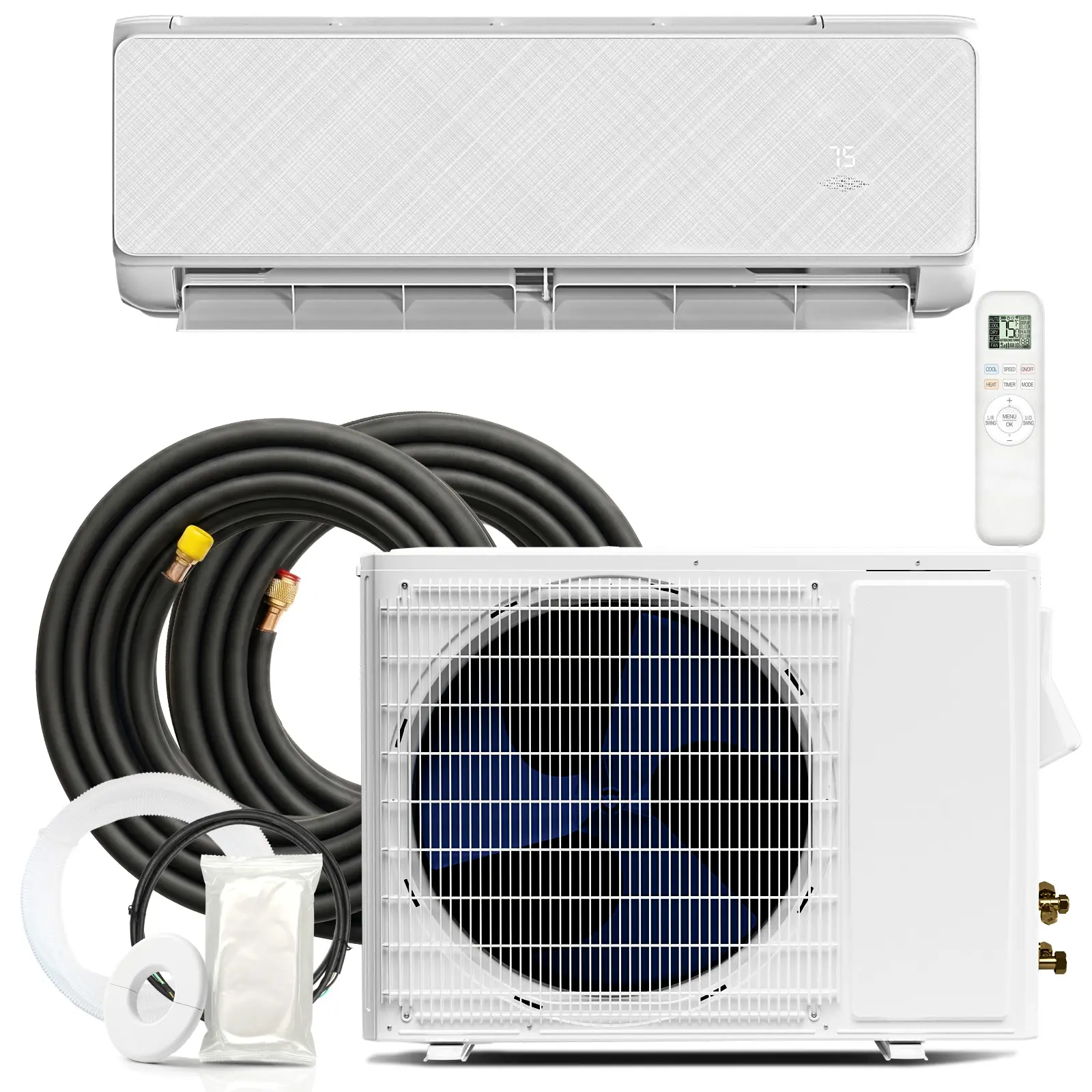 Antarctic Star 18000 BTU Ductless Mini Split AC & Heat Pump, SEER2 Inverter, WiFi Alexa Control, Low Noise, Cools 450 Sq.Ft, 230V, Wall Mount. Enjoy fast free delivery & exclusive deals. Join Prime summerwins