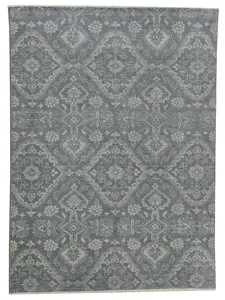 Artisan Samara Grey Transitional Knotted Rug