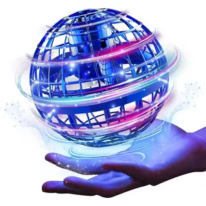 2026 Upgraded Flying orb Ball,with Dazzling Lights, Magic Hover Spinner, Cool Boomerang Drone, Floating Cosmic Globe, Kids Toys Gifts for 6 7 8 9 10+ Year Old Boys Girls