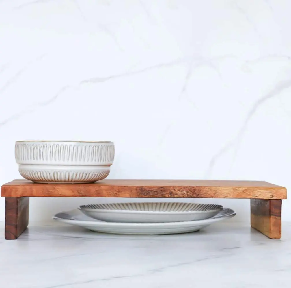 Natural Wood Riser