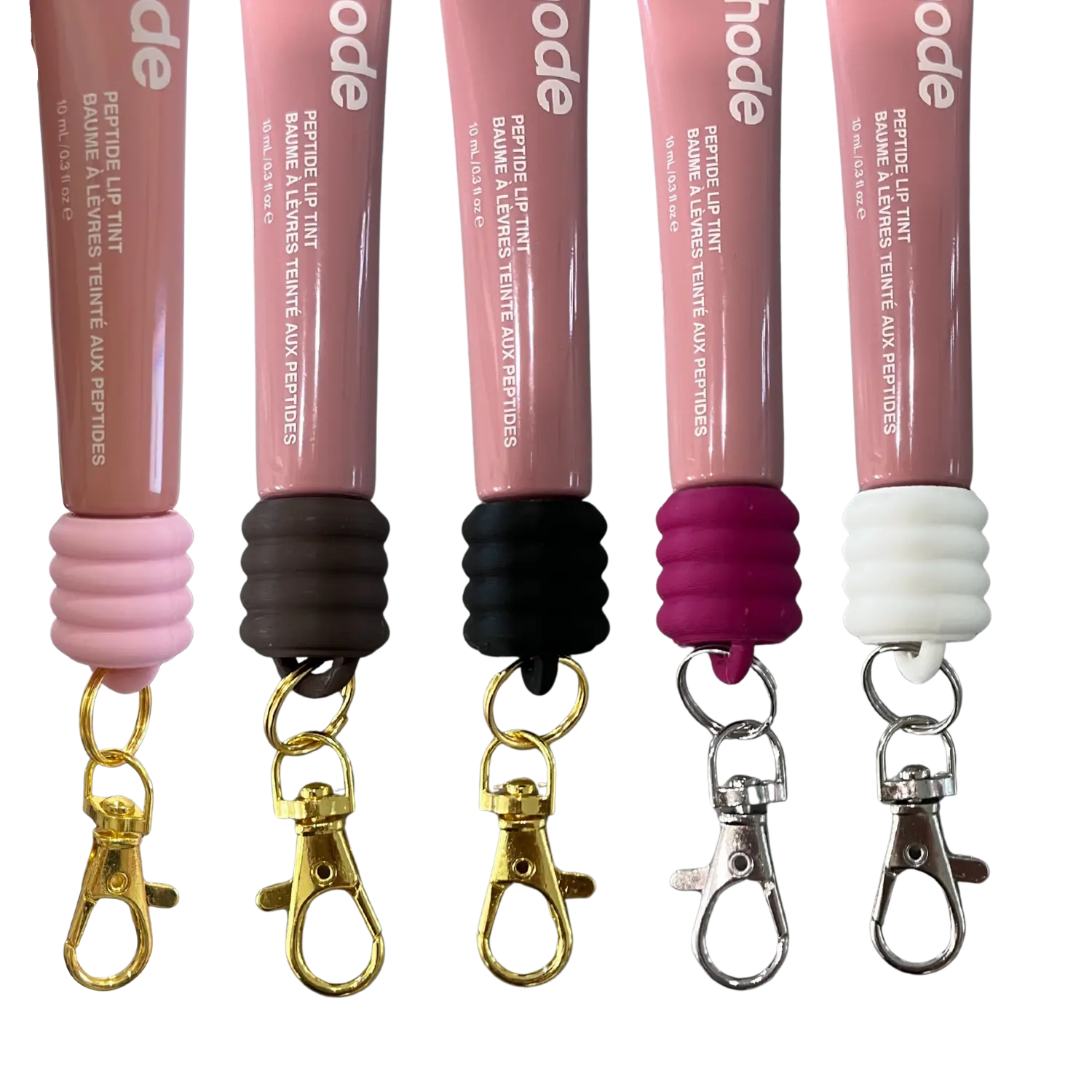 GlossGrl Keychain Caps for Peptide Lip Treatment