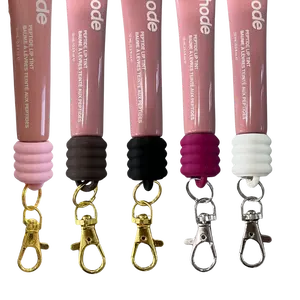 GlossGrl Keychain Caps for Peptide Lip Treatment