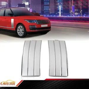 Door Side Fender Vent Molding Cover Trim Fit For 13-22 Range Rover L405 Silver