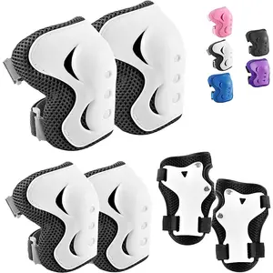 Pads for ,  Pads and Elbow Pads Set  4-10  Protective Gear Set for Girls Boys with Wrist Guards for Skating Cycling  Rollerblading Scooter