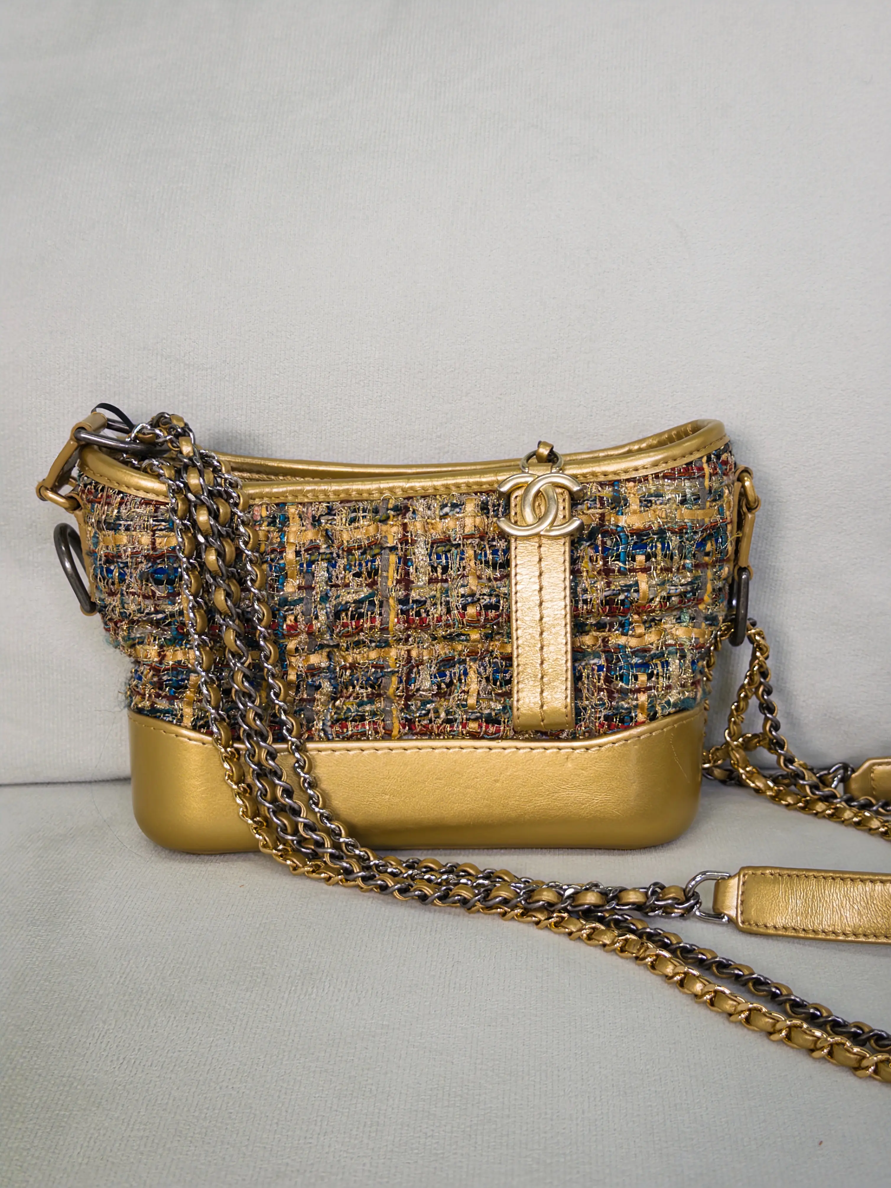 Pre-owned CHANEL Gabrielle leather crossbody bag