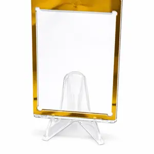 Gold Chrome Magnetic Card Display Case (35–55pt)