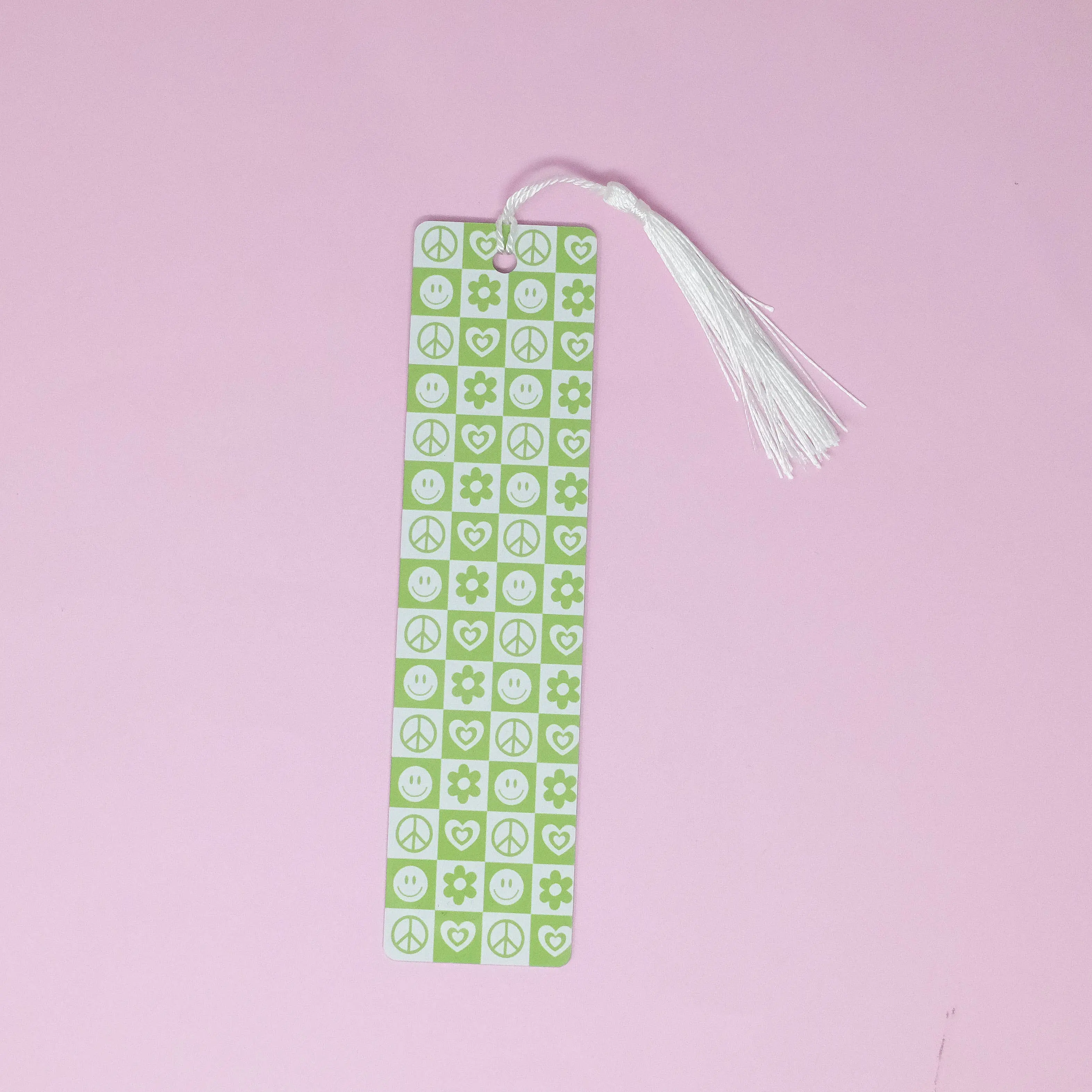 Aluminum Bookmark - checkers 