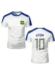 Captain Tsubasa Japanese anime jersey cosplay custom top loose men's and women's quick drying sportswear children's T-shirt sports T-shirt men's style sweat absorbing breathable quick drying