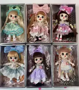 LUOLIFEN BJD Keychain Blind Box Toy Doll