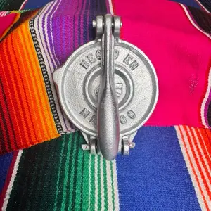 Tortilla Press Mini 4 in Heavy Duty Metal Ideal for Home Use and Mexican Cuisine Kitchen Utensils