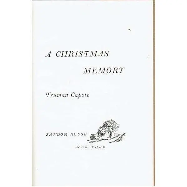 USED Book - A Christmas Memory by Truman Capote (Hardcover) - unknown