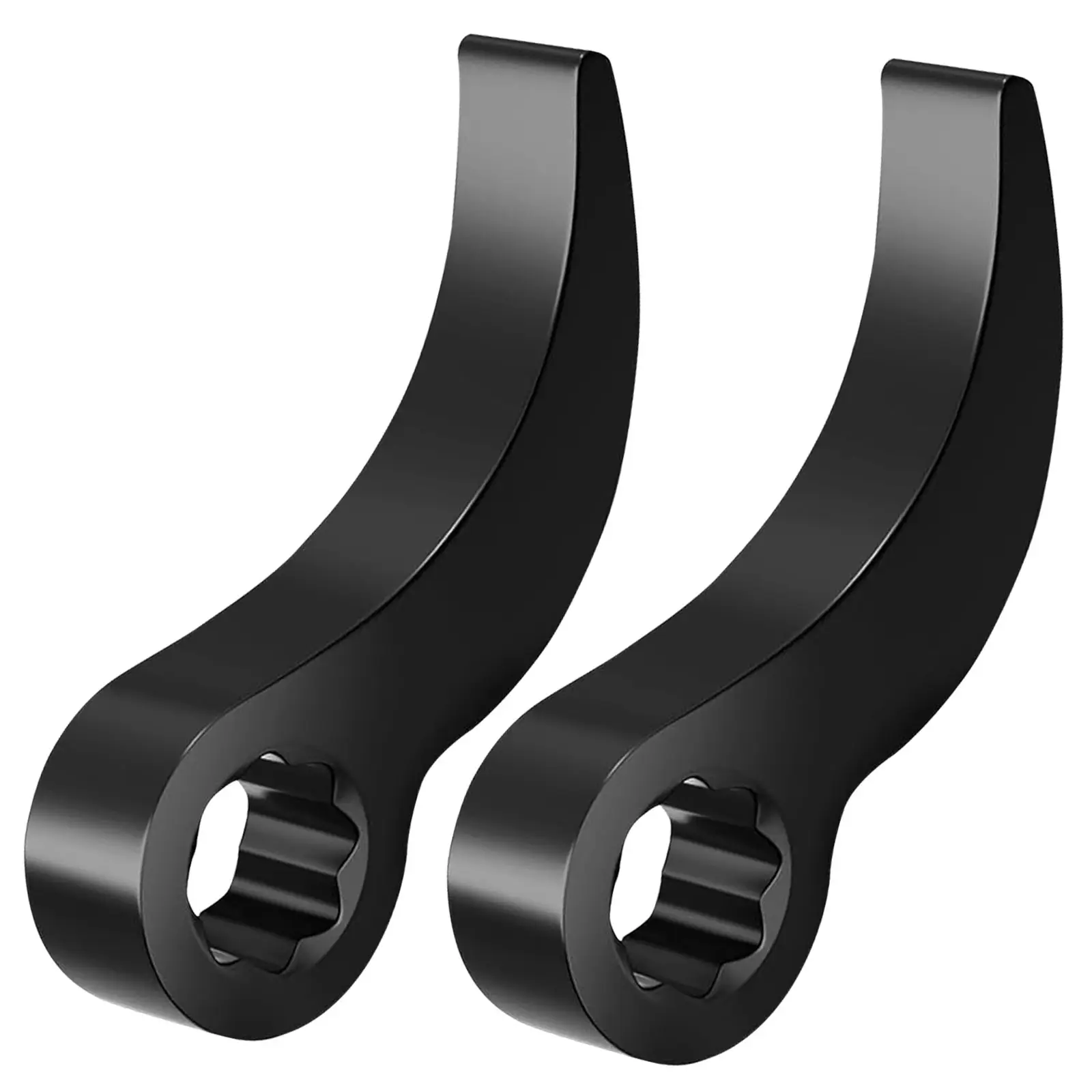 Torque Wrench Adaptor Head, 2 Counts Horn Type Half Shaft Removal Tool, Open End Wrench, Half Shaft Removal Car Repairing Tools