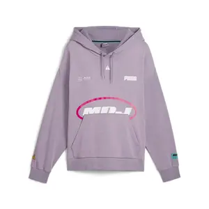 PUMA Mens X Mapf1 Mad Dog Jones Graphic Hoodie Casual Outerwear Casual - Purple