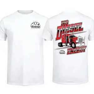 Mac Tools Big Diesel T-Shirt – Heavy Equipment Tee, Diesel Mechanic & Construction Worker Gift, Truck Enthusiast Casual Letter Print Casual Street Wear
