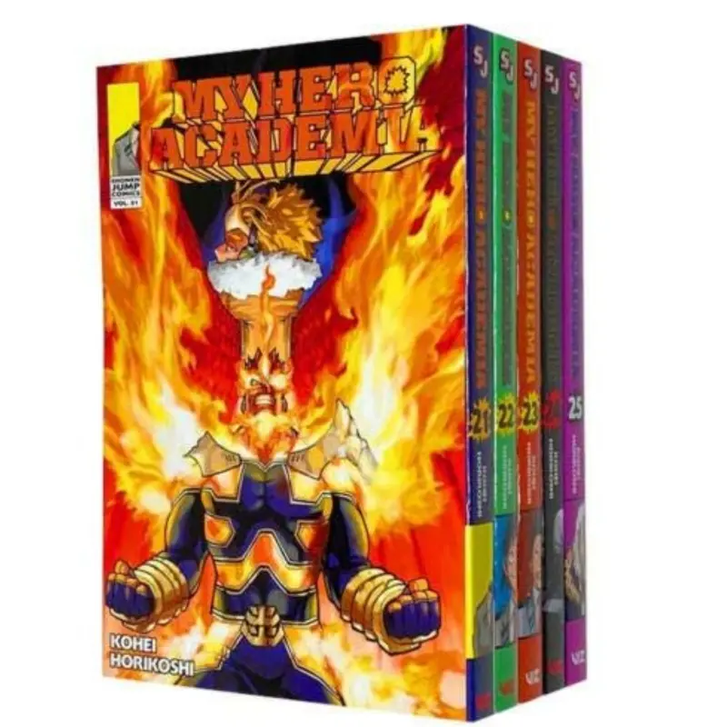 Kohei Horikoshi's My Hero Academia Vol 21-25: 5 Volume Set