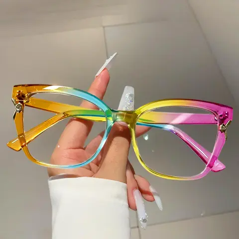 Vintage Frame Eyeglasses, Trendy Design Frame Eyewear, Fashion Eyeglasses for Women, Fashion Accessories for Daily Wear, Fashionable Frames Glasses, Trendy Casual Eyeglasses, Stylish Trendy Eyewear, Trending Glasses, Fashion Accessory Eyewear