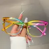 Vintage Frame Eyeglasses, Trendy Design Frame Eyewear, Fashion Eyeglasses for Women, Fashion Accessories for Daily Wear, Fashionable Frames Glasses, Trendy Casual Eyeglasses, Stylish Trendy Eyewear, Trending Glasses, Fashion Accessory Eyewear