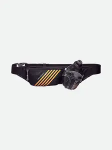NATHAN Swift Plus Hydration Belt 10oz Race-Ready Design with 10oz Flask Push-Pull Blast Valve Cap & Zip Pocket for Running Jogging Trail Running