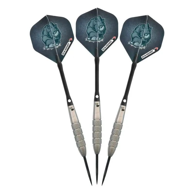 Elkadart Rhino 80% Tungsten Steel Tip Darts 27 Grams