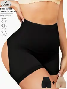 Women's Shapewear Shorts, Breathable Comfortable Elastic Tummy Control Butt Lifting Shaper, Ladies Shapewear Bottoms for Daily Wear, Compression Tummy Control Shapewear