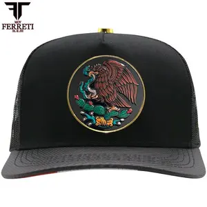 La Ferretti Hats FT145 MBlack no es solo una gorra; es una declaración de poder y orgullo nacional. Confeccionada en un negro profundo que proyecta sofisticación, esta pieza premium destaca por su atención milimétrica a los detalles, diseñada para quienes