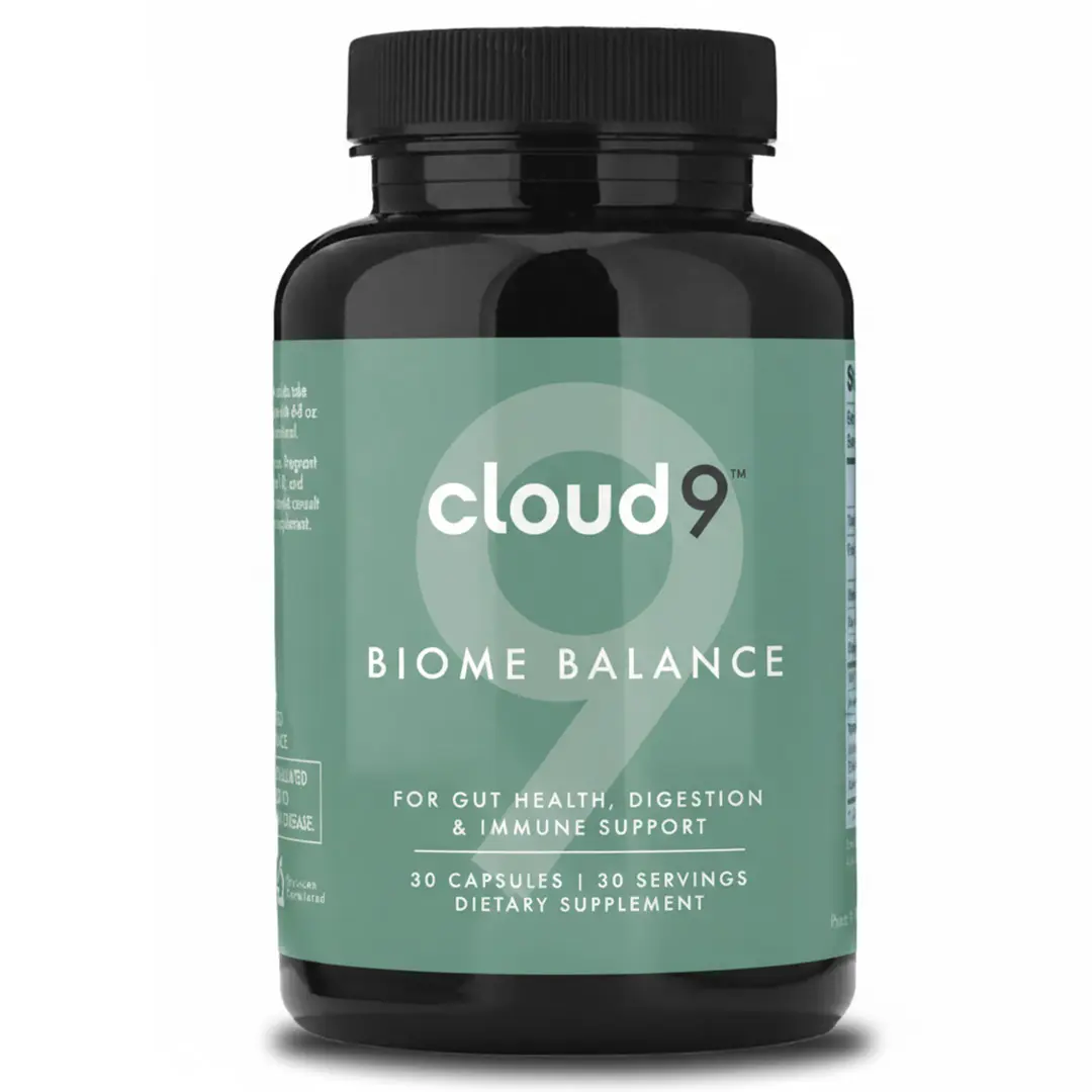 Cloud9 Biome Balance Probiotic Supplement Bundle – 20B CFU Gut Health Support, Liver Detox Blend with Milk Thistle, NAC, DHM for Liver Protection