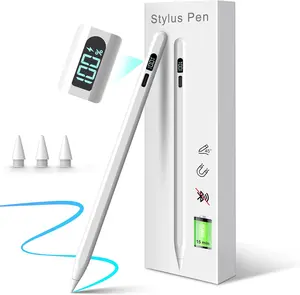 iPad Pencil 10th/9th GenerationLED Power Display,Fast Charge  Pencil iPad Pen with Palm Rejection/Tilts,Stylus Pen for 10/9/8/7/6th,iPad Pro 12.9"/11"/M4,iPad Air 5/4/3/M2,Mini 6/5