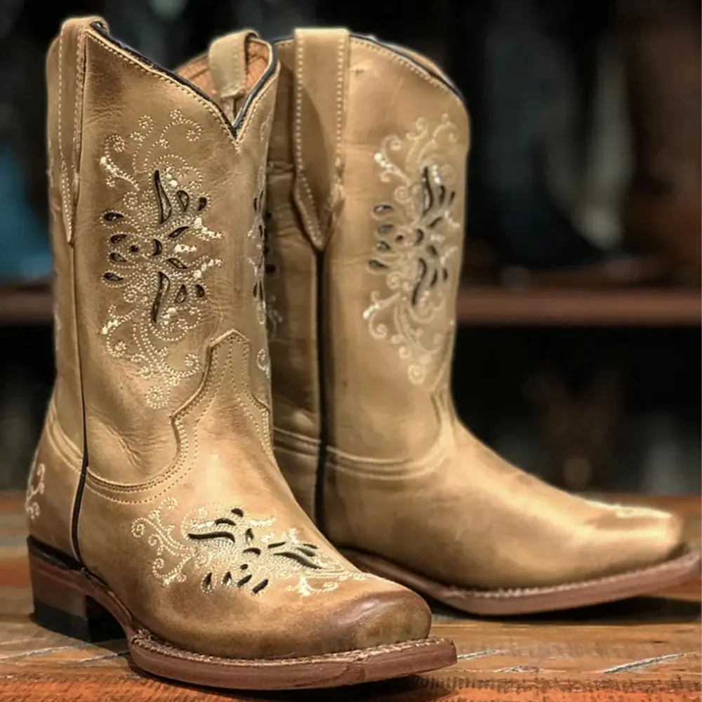 Bota Vaquera Butterly Inglay 989 Cafe TMG205060