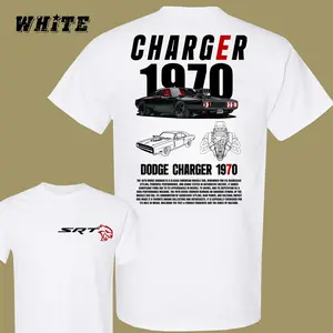 1970 Dodge Charger T-Shirt, Classic American Muscle Car Tee, Fast and Furious Dominic Car Shirt, Dodge SRT Hellcat Graphic Tshirt, Car Guy Gift