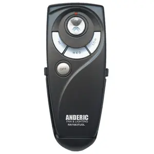 Anderic RR7083TUDL Replacement Ceiling Fan Remote Control with Up Light Key for Hampton Bay and Others - UC7083TUDL CHQ7083T