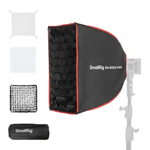 SmallRig RA-R4545 Rectangular Softbox, 17.7" Quick Release Softbox with Carrying Bag, Compatible with SmallRig RC 60B COB LED Video Light for Portraits Shooting, Product Photography - 4683